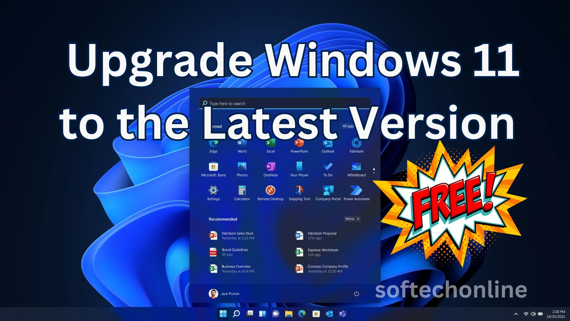 Windows 11 to the Latest Version for free