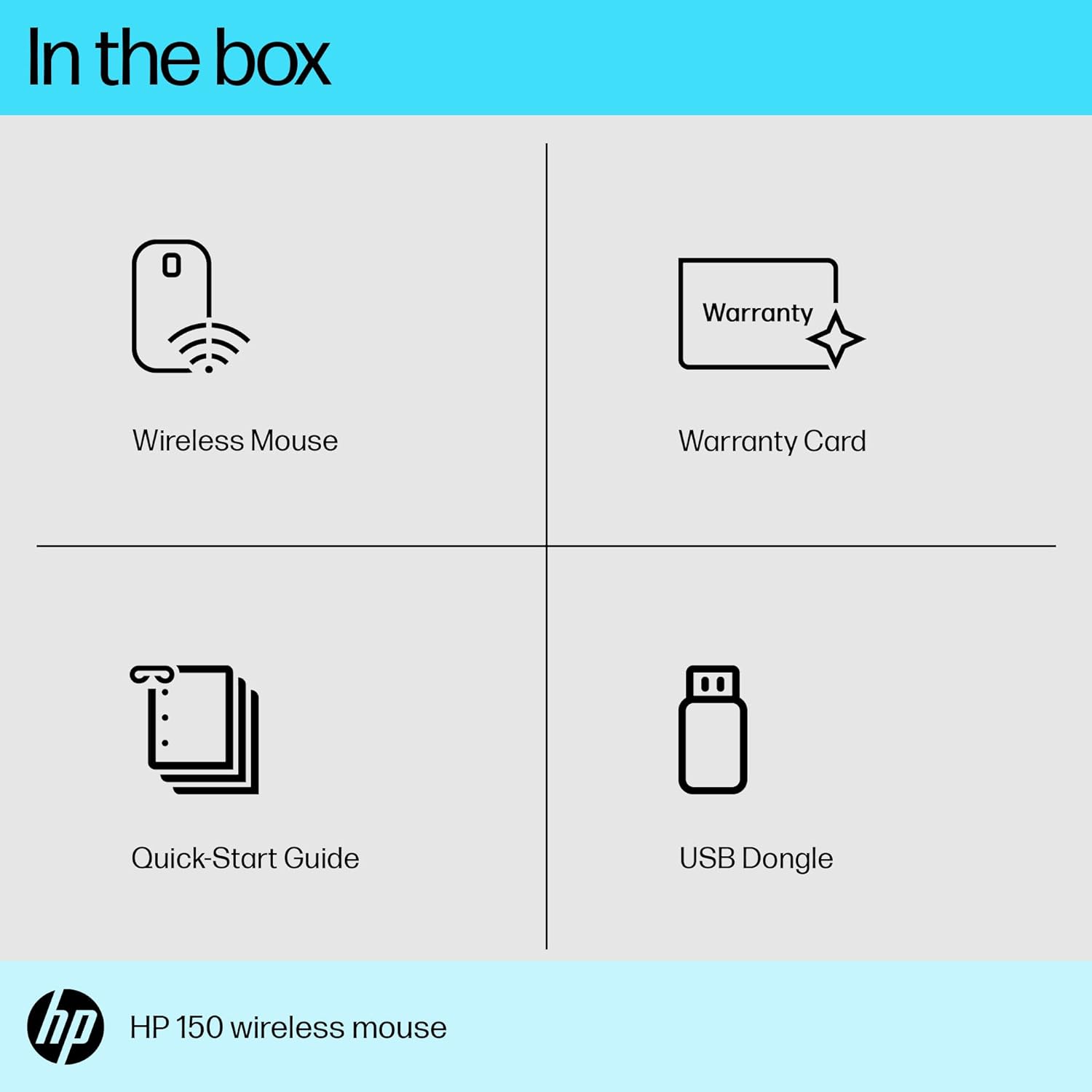 HP 150 Wireless Mouse
